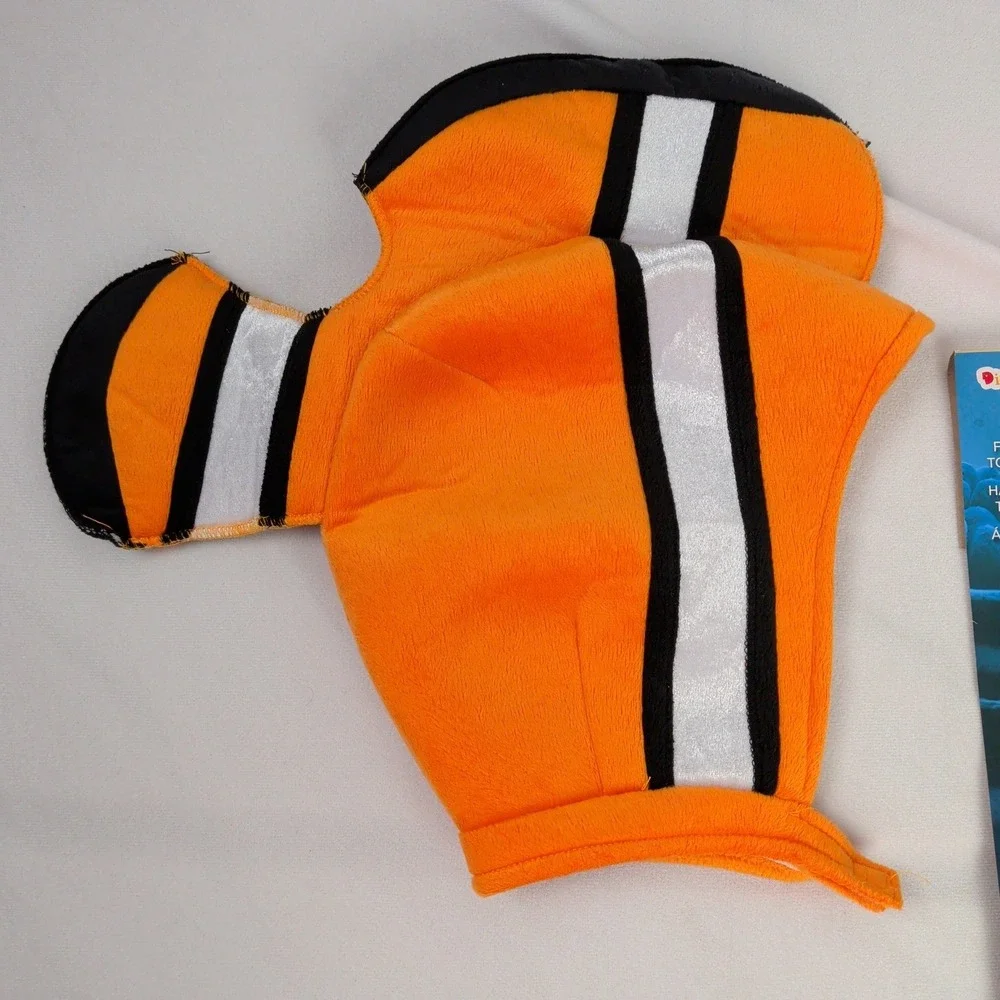 Disney Finding Nemo Deluxe Toddler Costume Halloween Size 4-6 Orange Fish - Picture 5 of 10
